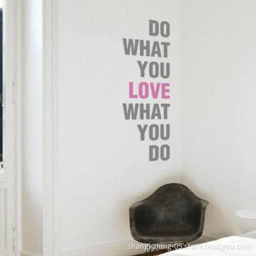 Removable Eco-friendly Wall Sticker/Decal with UV and CMYK Print